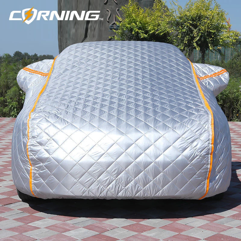 Car Covers Winter Windshield Resistant Cover Snow Hail Proof Protect Outdoor Awning Auto Front Windscreen Frost Prevention Outer Car Mobile World