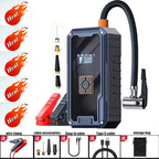 Portable 3000A 99800mAh Car Jump Starter 150PSI Air Compressor 4 in 1 12V Car Booster Power Bank LED Flashlight Outdoor Camping