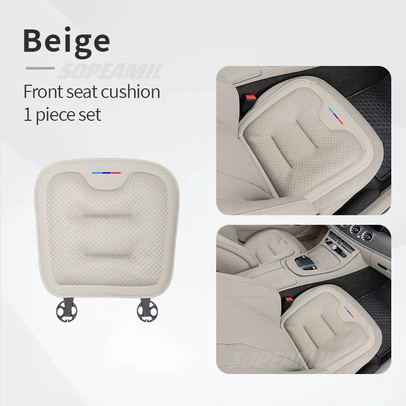 Car Seat Cushion Cover Ice Silk Seat Protector Pad For BMW M Power X3 X4 X5 X7 E36 E39 E46 E60 E65 E90 F10 F15 F20 F25 F30 G20