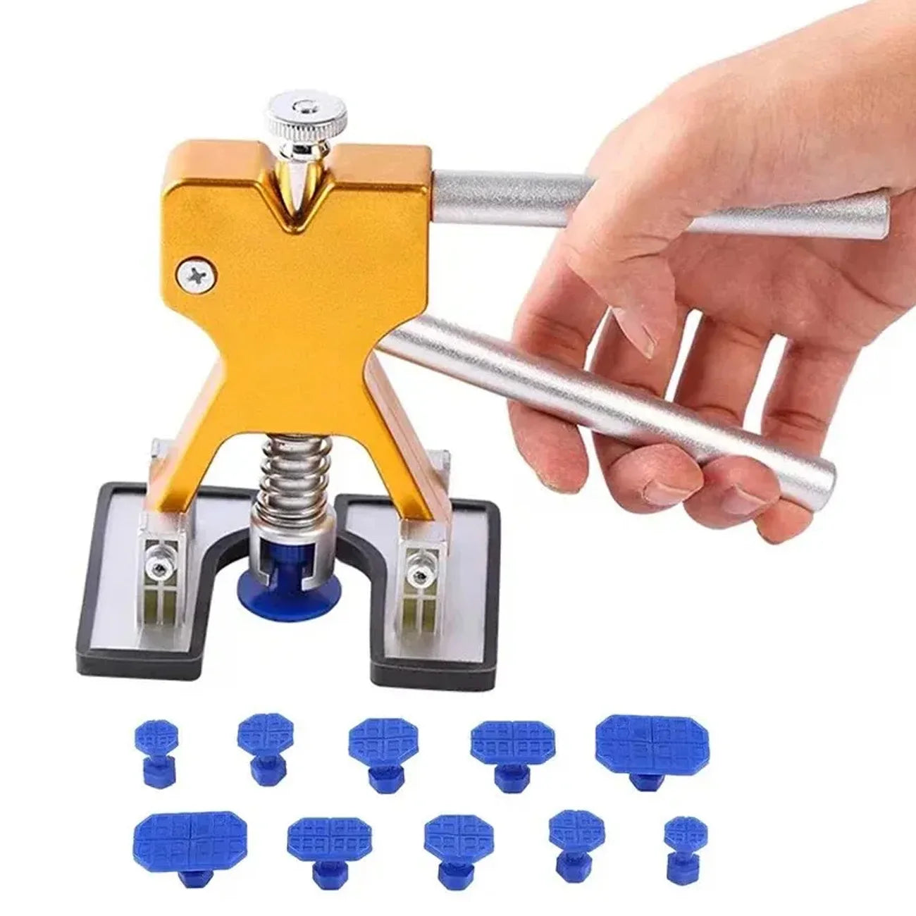Car Dent Puller Paintless Suction Cup Lifter Repair Tools Kit Auto Body Dent Removal Kit for Auto Hail Dent Removal Workshops CM World