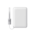 Xiaomi Ultra Slim 5000mAh 22.5W MAX Portable External Battery Power Bank with Built-in Cable for Xiaomi Samsung IPhone 17+