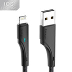 Essager USB Cable For iPhone 11 12 13 Pro Max Mini X XR XS SE 8 7 6 Plus 6s 2.4A Fast Charging Wire Data Cord For iPhone Charger