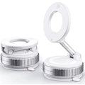 Magnetic Vacuum Phone Holder Car Mount Vacuum Adsorption Car Phone Mount Foldable Car Navigation Holder for Gym Bath Shower