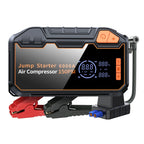 PAIVIROKU Car Jump Starter with Air Compressor 6000A Battery Booster 150PSI Air Pump 20000mAh (10.0L Gas/8.0L Diesel) Power Bank