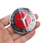 4Pcs 56/60/65/75MM Car Wheel Center Cover Sticker Hub Cap for Mercedes Benz AMG W204 W205 Amg W211 Smart Fortwo 451 W203 W222A