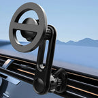 360° Rotating Telescopic Car Ball Head Phone Holder Car Air Vent Metal Hook Clip Upgrade Version 17mm Ball Head Base 1/2/3pcs