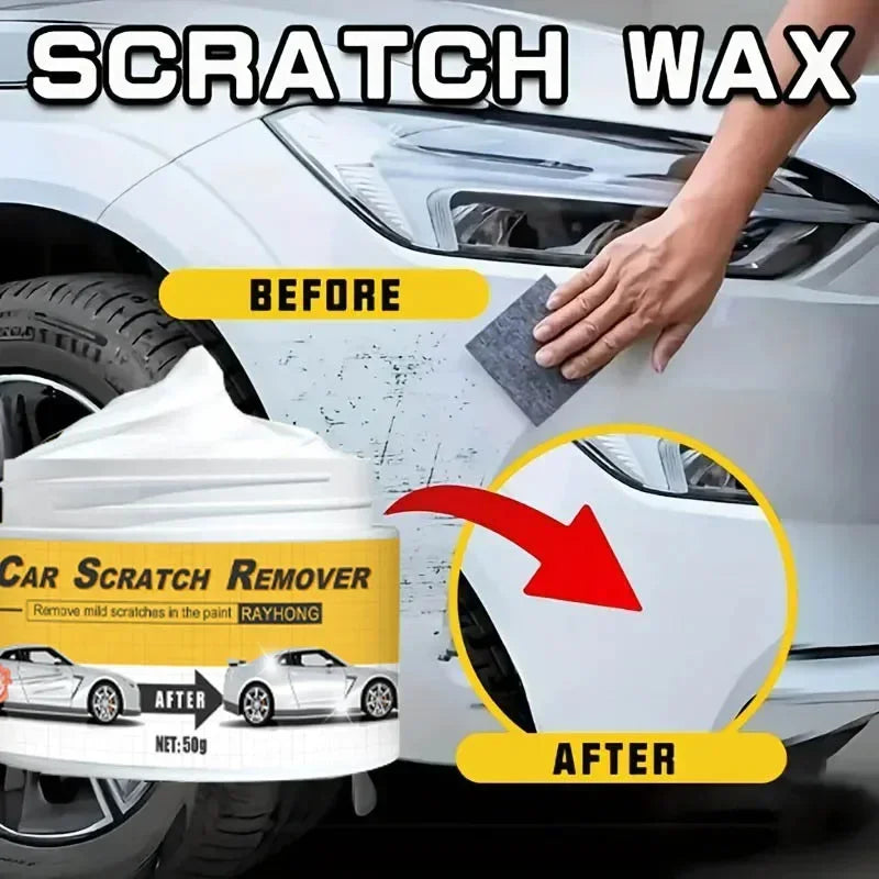 Multi-Purpose Car Scratch Repairer - 24-Hour Fast-Acting DIY Tool for Quick Car Repairs, Gloss Enhancement and More | 50g
