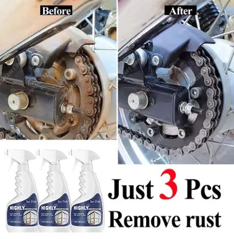Rust Remover Spray Effective Rust Removal Spray Refresh Rusted Hardware Tool Surface Remove Accumulated Metal Rust Dirt