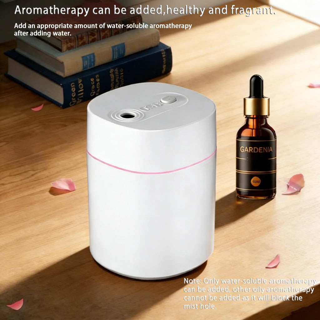 200ML Mini Air Humidifier USB Aroma Diffuser Essential Oil Purifier Mist Maker Colorful Lights humidificador For Home Car Office