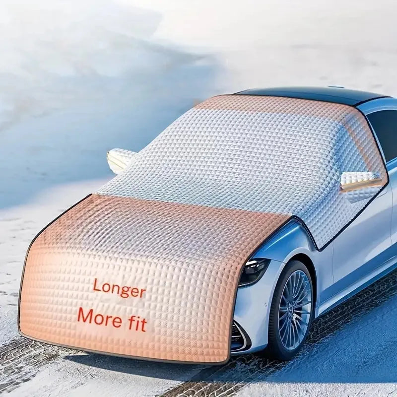 Enlarge Car Snow Cover Winter Windshield Snow Shield Windproof Waterproof Car Window Ice Cover Universal for Suv Sedan