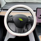PU Leather Steering Wheel Cover for Tesla Model 3 Y highland Anti Slip Steering Replacement Protect Cover Interior Accessories CM World