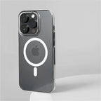 Ultra Thin Hard PC HD Transparent Magnetic Case For iPhone 17 Pro Max Air 16 15 14 13 12 For Magsafe Wireless Charge Clear Cover