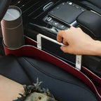 2Pcs car front and rear seat cup holders, multi-functional storage box for car organization, interior accessory storage. CM World