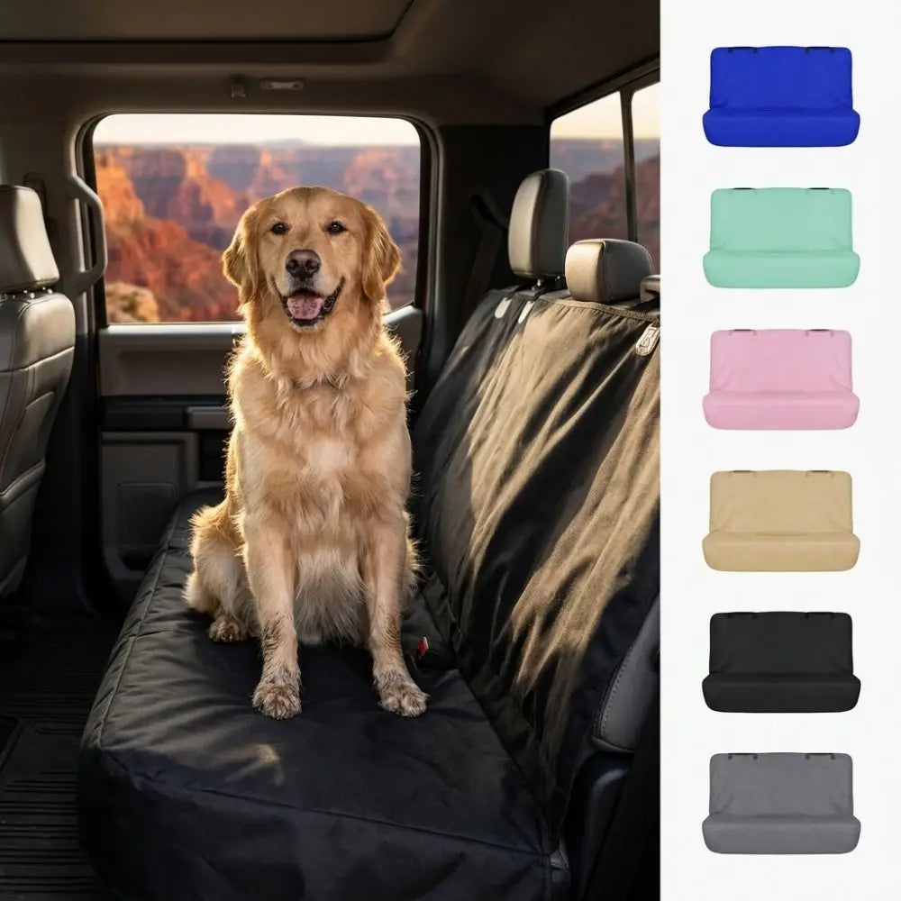 Waterproof Car Back Seat Cover Quick Dry Non-Slip Rear Bench Towel Seat Covers Sweat Absorbent Washable Dog Car Seat Cushion