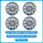 For Tesla New Model Y Juniper 2025 4PCS Hub Cap Car Replacement Wheel Cap 20Inch Performance Automobile Hubcap Cover Accessories CM World