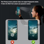 Anti Spy Screen Protector For Samsung Galaxy A25 5G Privacy Tempered Glass 9H Anti Peep Scratch SELECTION Fast High Aluminum Car Mobile World
