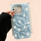 Daisy Flower Candy Color Phone Case For iPhone 15 Pro Max 18 16 17 14 13 Pro Max 13  Plus Soft ShockProof Fashion Luxury Funda