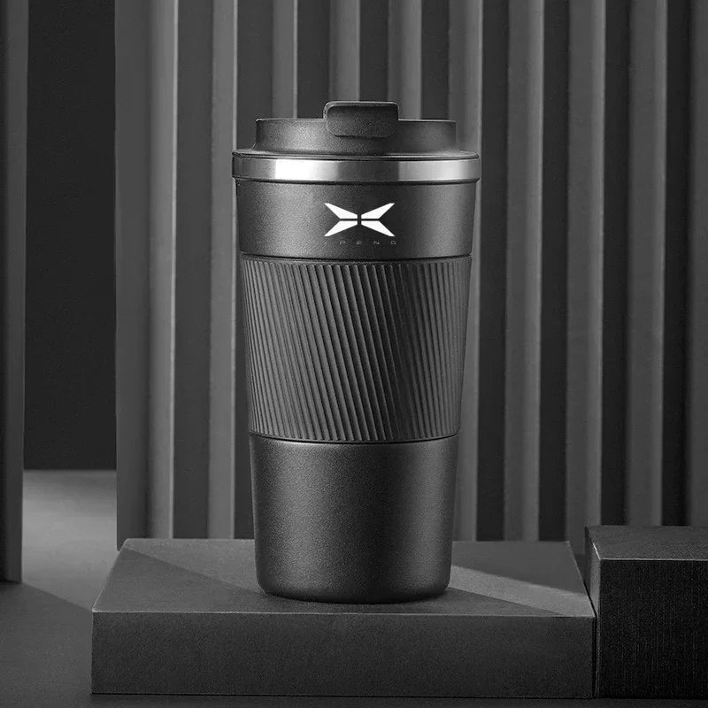510ml 304 Stainless Steel Coffee Cup Thermal Mug For Xpeng Xiaopeng P7 G9 Car supplies Car accessories CM World