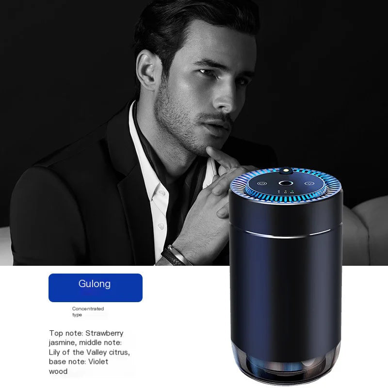 intelligent car air freshener, car fragrance machine,3 Mode Adjustable, auto on/off, lasts 3 months,suitable for mother and baby CM World