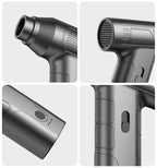 STLFHandheld Car Vacuum Cleaner 130000rpm Vacuum Mini Turbo Jet Fan Cleaner Air Duster With Multi-Nozzles for Car Home Office Pe