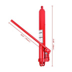 8T Engine Hydraulic Jack Lift Hoist Tool 8 Ton Hydraulic Jack Repair Tool Long Ram Manual Replacement