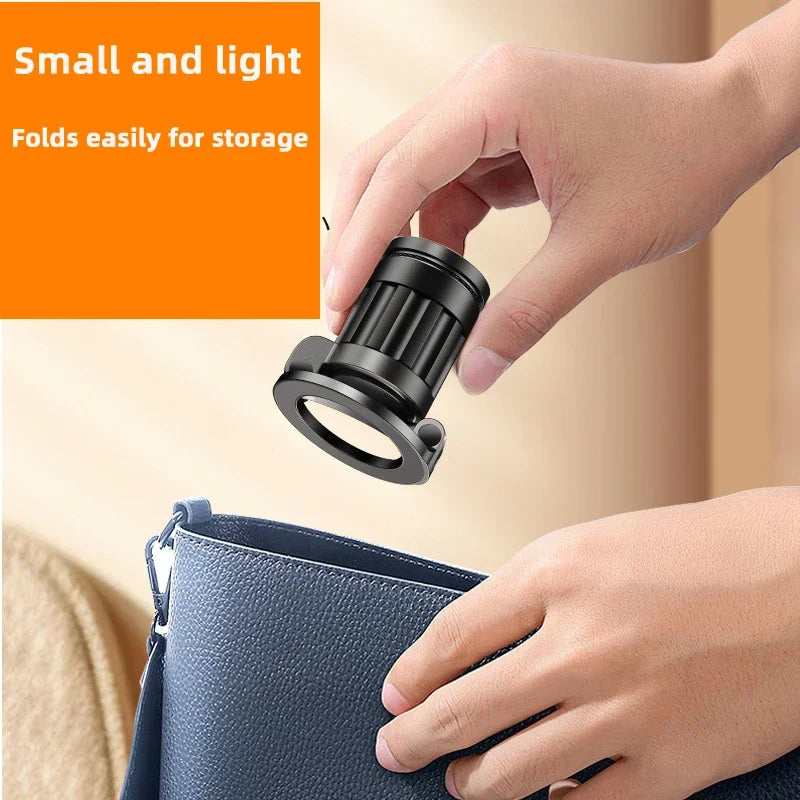 Adjustable Multi-function Magnetic Phone Clip Holder 360° Rotating Car Headrest Mount for Magsafe iPhone  Universal Car Bracket CM World