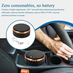 Solar Air Purifier Car Deodorizer Odor Eliminator Pads Smart USB Auto Air Freshener Silent Purification Remove PM2.5/TVOC CM World