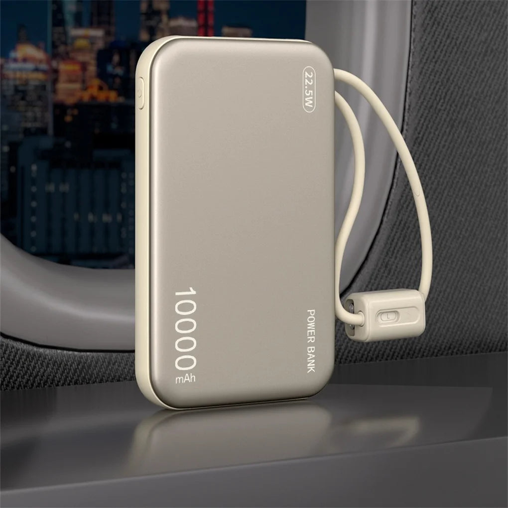20000mAh Power Bank Built in cables 22.5W Fast Charging External Battery CCC 3C Power Bank for Samsung for iPhone