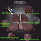 For Tesla Model X 6 Seats 2016-2019 Car Floor Mats Custom Mats Car Accessories Waterproof Carpets Covers Left /Right Hand Drive