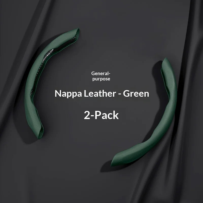 Nappa Segmented Steering Wheel Cover Decoration Car Interior, Breathable and Comfortable Steering Wheel Cover