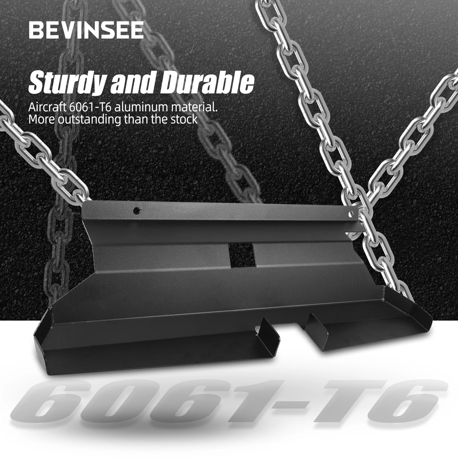 BEVINSEE Air Intake Scoop for BMW E46 320i 320ci 323i 323ci 325i 325ci 325xi 325ti 328i 328ci 330i 330ci 330xi M52TU M54 Engine CM World