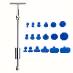Dent Repair Kit, 2 in 1 Dent Puller Paintless Dent Repair with T-bar Dent Removal Kit,for Repairing Small Dents, Hail Damage