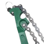 Chain Filter Wrench 12 Inch Oil Machine Filter Strap Non Slip Multifunction Pipe Fittings Tool Belt Strap Wrench For Plumbing Car Mobile World
