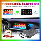 ANYFAR New Upgrade Wireless Carplay Android Auto Car Play Function Box for Alfa Romeo Stelvio & Giulia 2017-2020 Models CM World