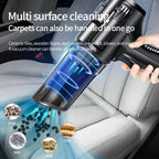1 wired handheld vacuum cleaner, 12V cigarette lighter power supply, 100W high-power portable car mini vacuum cleaner CM World