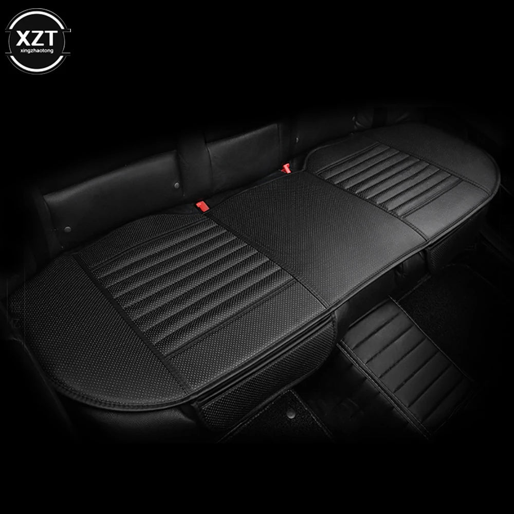 NEW Front Car Seat Cover PU Leather Cars Seat Cushion Automobiles Seat Protector Universal Car Chair Pad Mat Auto Anti Slip Mat