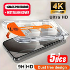 Oleophobic Coating Dust Free Screen Protector For Samsung S25 S26 S24 Ultra S23 Plus S22 S20 FE A56 A55 A54 A53 5G A52S A51 A50S