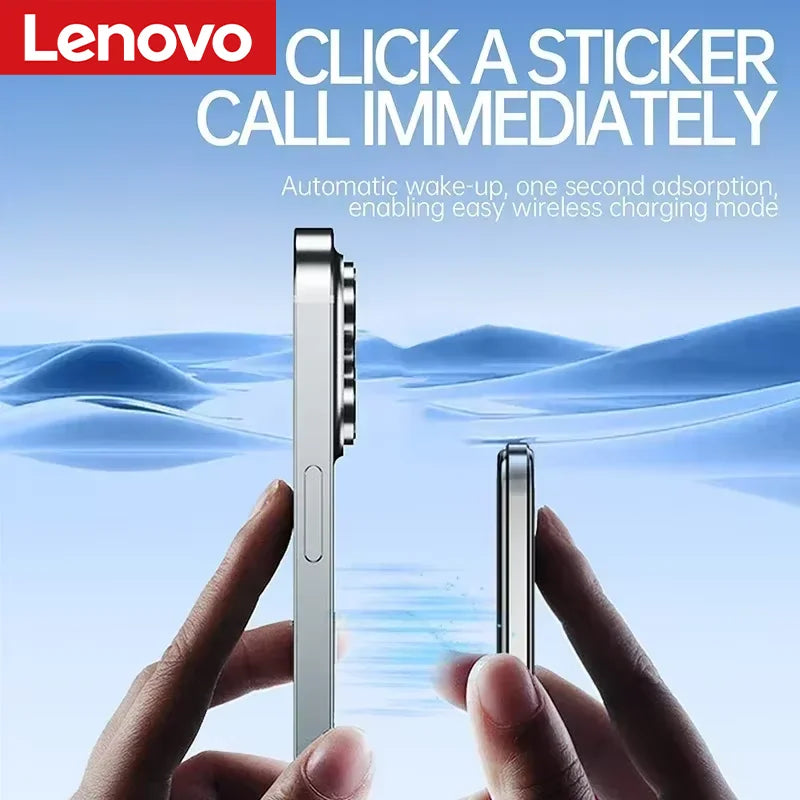 Lenovo Large Capacity Magnetic Power Bank  20W Wireless Fast Portable Charger for Magsafe Powerbank for iPhone Samsung 2026 New Car Mobile World