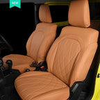 Car Seat Cover Luxury Fully Surround Pad PU Leather Cushion Modified Water Proof Interior Accessories For Suzuki JIMNY Jb64 Jb74 CM World