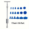 19/23Pcs Auto Sheet Metal Dent Repair Tool 2in 1-Slide Hammer Puller Body Repair Tool for Vehicle Car Auto Car Dent Repair Tool