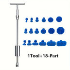 19/23Pcs Auto Sheet Metal Dent Repair Tool 2in 1-Slide Hammer Puller Body Repair Tool for Vehicle Car Auto Car Dent Repair Tool