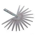 6pcs/lot Universal Motorcycle Engine Valve adjustment tool valve screw wrench 3/3.5/4mm 8mm 9mm 10mm Feeler gauge 0.02 to 1mm CM World