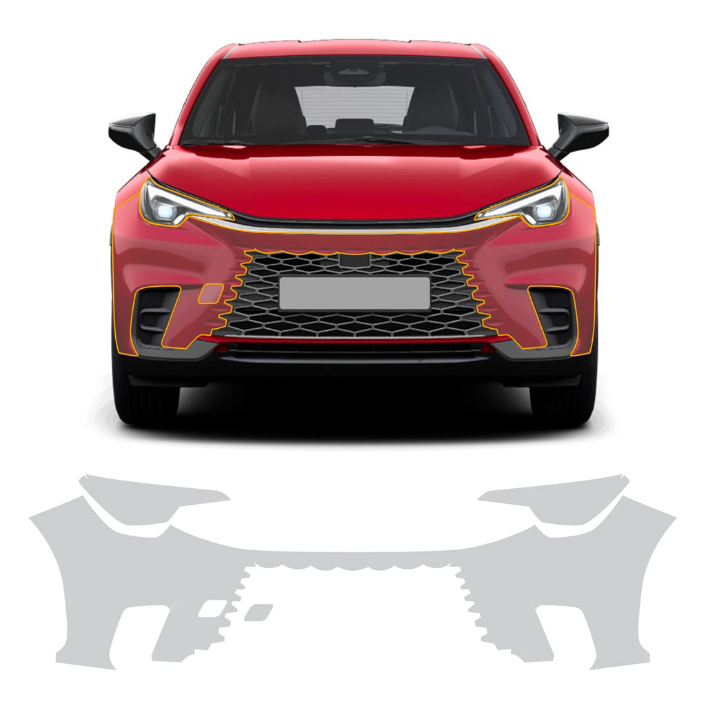 For Lexus LBX 2023-2026 Invisible Car Wrap TPU Film Protective Layer Scratch Resistant Car Parts Car Modification Accessories Car Mobile World