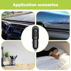 Auto Ionizer Car Air Purifier Portable Ionic Air Freshener Filter Quiet Desktop Air Purifier Auto Car Air Purification Filters CM World