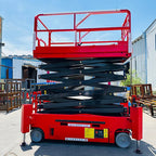 Low Noise Indoor Scissor Lift Table Hydraulic Aerial Work Platform Self Propelled Tracked Crawler Lift For Cleanroom Assembly Us CM World