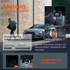 Vantrue E2 Dashcam Front and Rear 2.7K + 2.7K Dual Dash Camera Voice Control WiFi GPS Night Vision 2.0 24H Parking Mode Car Mobile World
