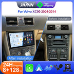 JIUYIN 10.1“ Car Radio Player For Volvo XC90 2004-2014 Android15 Multimedia Wireless CarPlay Audio Auto Video Stereo GPS Screen CM World