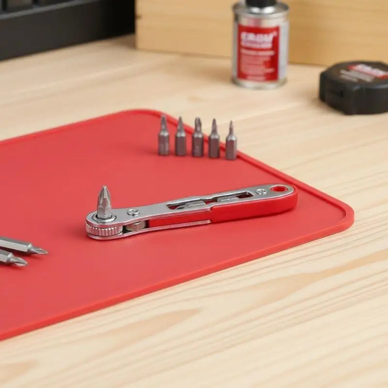 Universal Ratchet Wrench Multi-Purpose Adjustable Tool with Quick Release for Auto Repair
