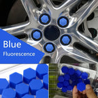 20Pcs/set Silicone Car Tyre Wheel Hub Covers Protection Caps 19/21mm Wheel Nuts Wheel Hub Screw Protector Dust Proof Bolt Cover CM World