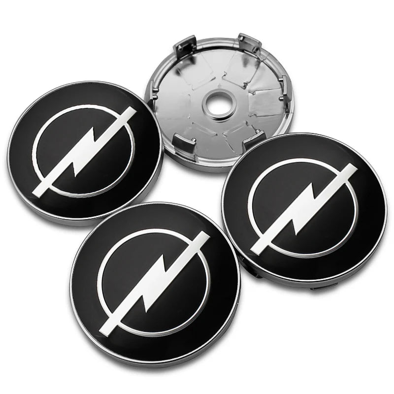 4Pc 56mm 60mm Car Wheel Center Hub Cap For Opel Astra Grandland Corsa Mokka Frontera Insignia Zafira Rim Cover Sticker Accessory